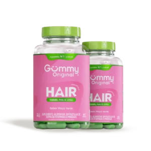 2 GUMMY HAIR® MAÇÃ VERDE 180 G
