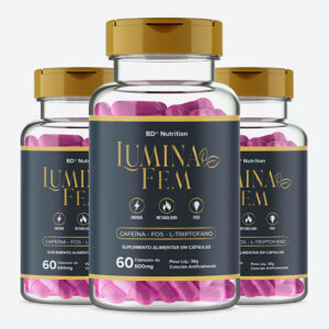 3 Potes LuminaFem  60 cápsulas - BD® NUTRITION