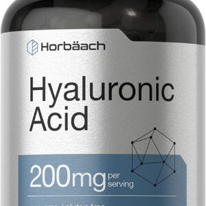 Ácido Hialurônico,  200mg, 150 Cápsulas, Horbaach