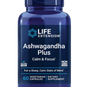 Ashwagandha Plus, 250mg, 60 cápsulas, Life Extension