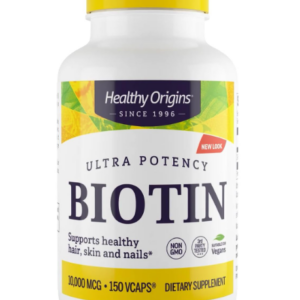 Biotina 10000mcg, 150 Cápsulas, Healthy Origins