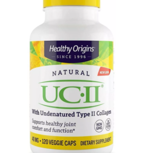 Colágeno UC-II Tipo 2, 40mg, 120 Cápsulas, Healthy Origins