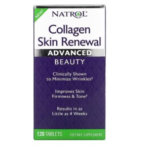 Collagen Skin Renewal, 120 Comprimidos, Natrol