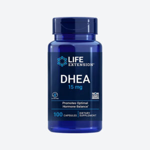 Dhea, 15mg, 100 cápsulas, Life Extension