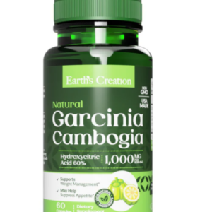 Garcínia Cambogia, 1000mg, 60 Cápsulas, Earths Creation