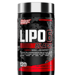 Lipo 6 Black, Emagrecedor Ultra Concentrado, 120 Cápsulas, Nutrex