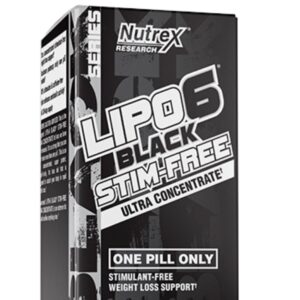 Lipo 6 Black, Ultra Concentrado, 60 Cápsulas, Nutrex